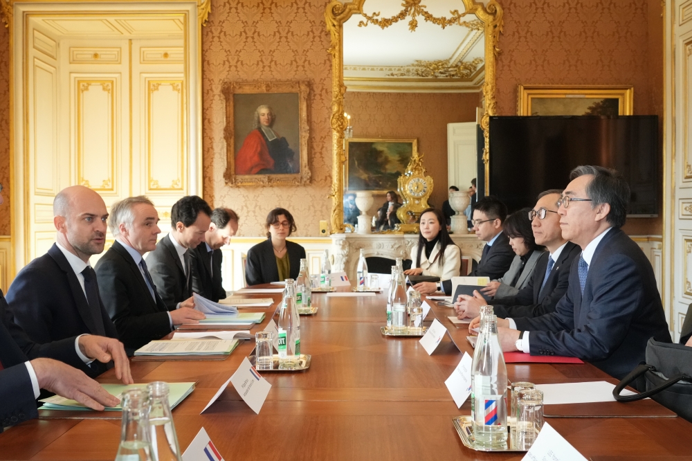 조태열 장관, 프랑스 대통령실 외교수석 면담 및 제5차 한-프랑스 외교장관 전략대화 개최